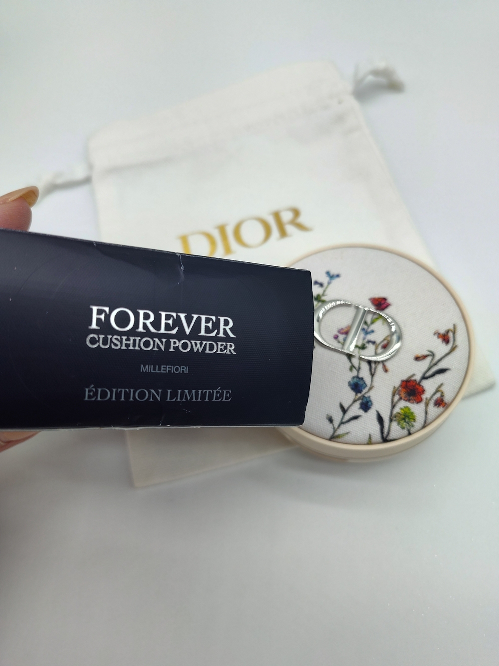 DIOR Forever Cushion Powder Millefiori Limited Edition Japan 10g NIB & Dust Bag - Picture 6 of 8